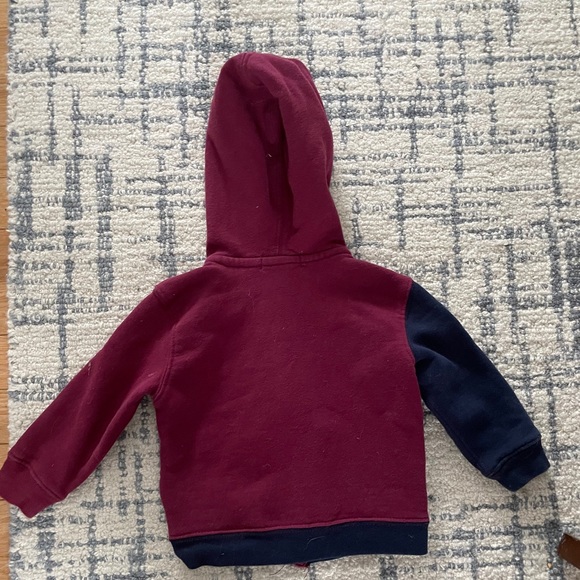 Ralph Lauren Big Polo Hooded Sweatshirt Jacket 18M - Picture 2 of 4